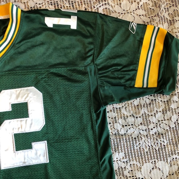 Reebok Onfield Green Bay Packers Rodgers 12 NFL Jersey size 54 tootball jersey - Picture 6 of 12